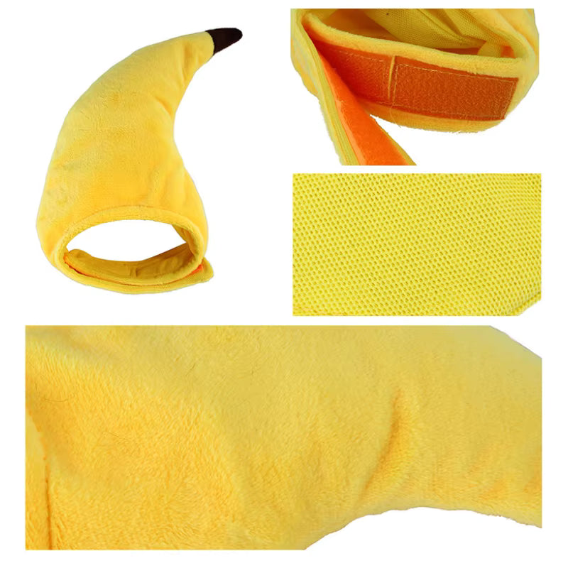Funny Cute Pet Cat Costume Banana Cap Hat, Cat Dog Halloween Christmas Clothes